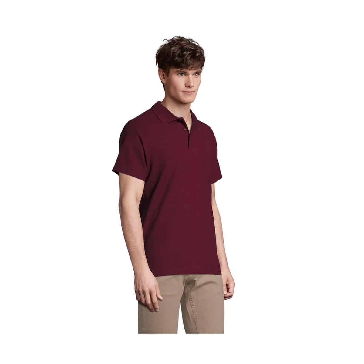 Koszulki polo z logo – spring ii men polo 210g spring ii s11362-bg-side SPRING II MEN Polo 210g SPRING II s11362-bg-side