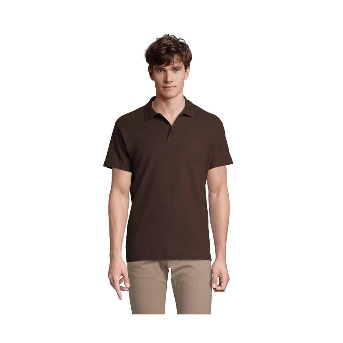 Koszulki polo z logo – spring ii men polo 210g spring ii s11362-ch SPRING II MEN Polo 210g SPRING II s11362-ch