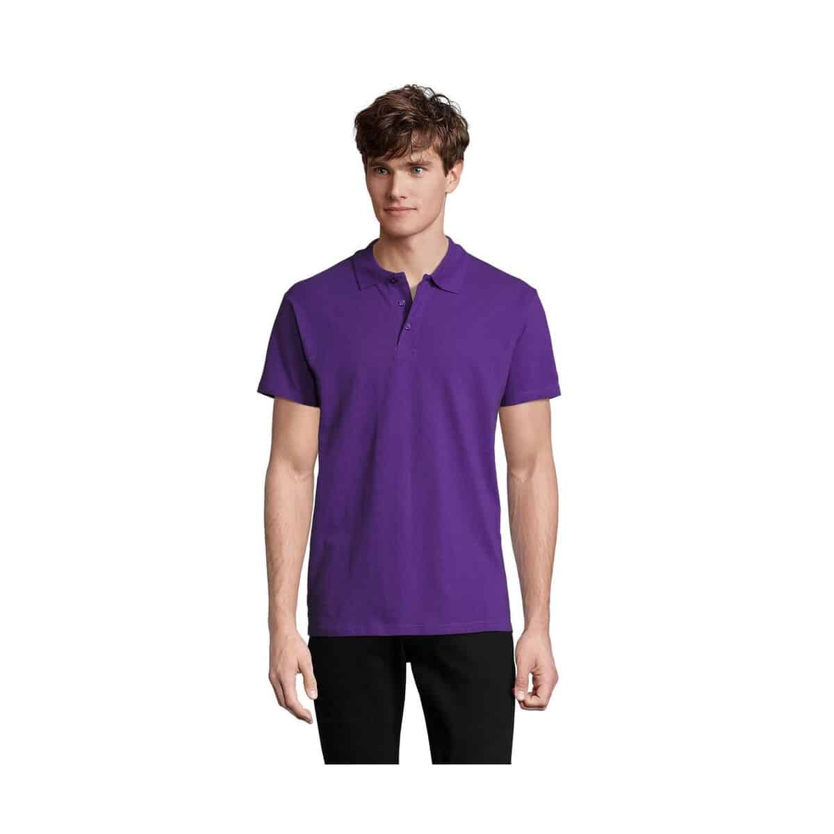 Koszulki polo z logo – spring ii men polo 210g spring ii s11362-da SPRING II MEN Polo 210g SPRING II s11362-da