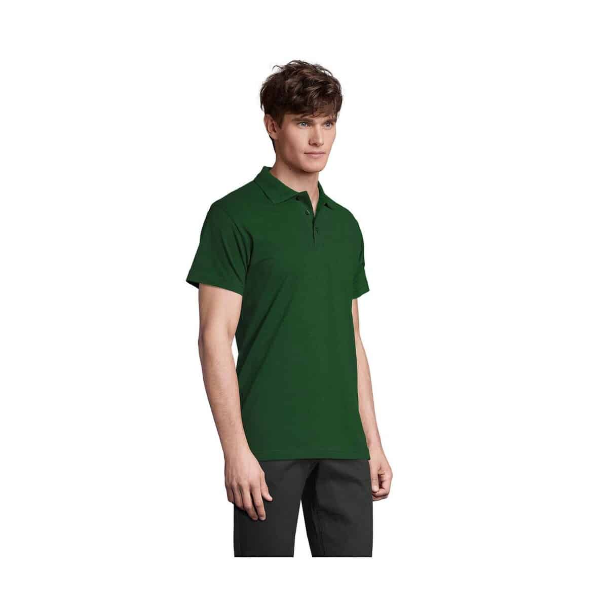 Koszulki polo z logo – spring ii men polo 210g spring ii s11362-gg-side SPRING II MEN Polo 210g SPRING II s11362-gg-side