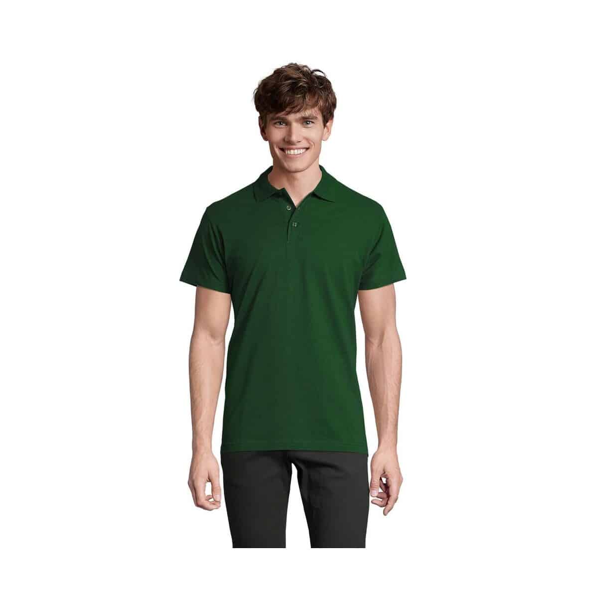 Koszulki polo z logo – spring ii men polo 210g spring ii s11362-gg SPRING II MEN Polo 210g SPRING II s11362-gg