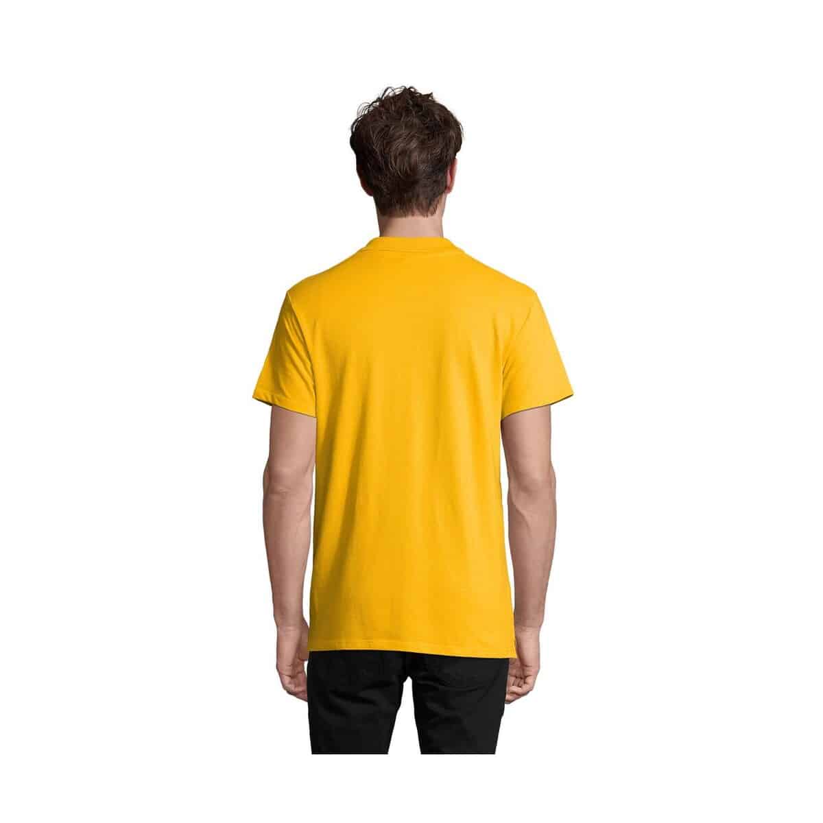 Koszulki polo z logo – spring ii men polo 210g spring ii s11362-go-back SPRING II MEN Polo 210g SPRING II s11362-go-back