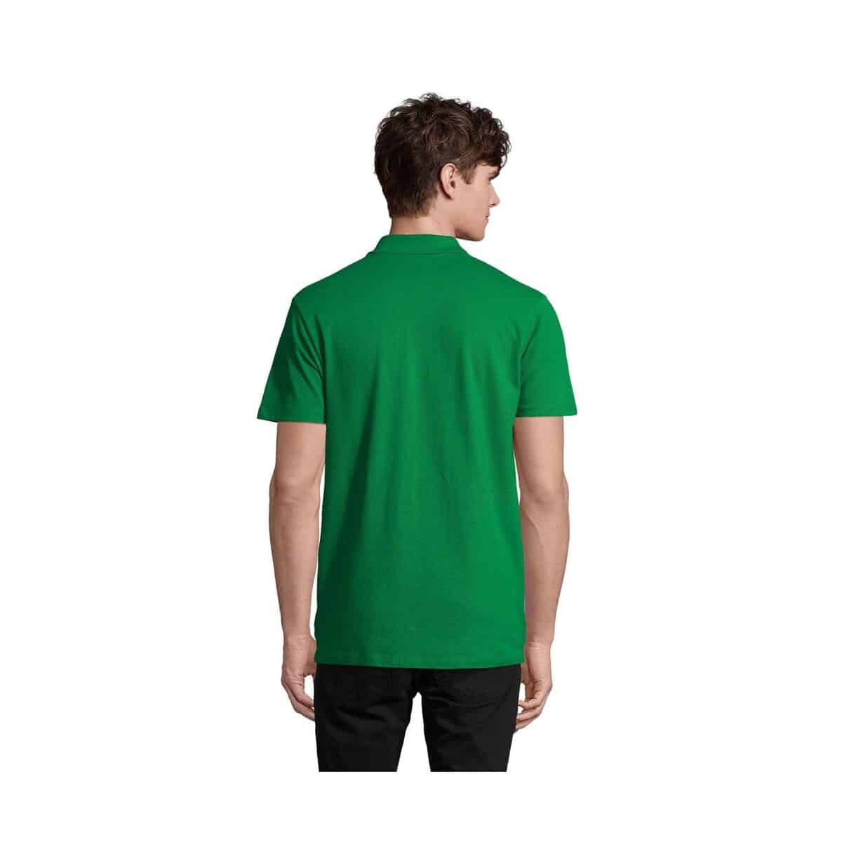 Koszulki polo z logo – spring ii men polo 210g spring ii s11362-kg-back SPRING II MEN Polo 210g SPRING II s11362-kg-back