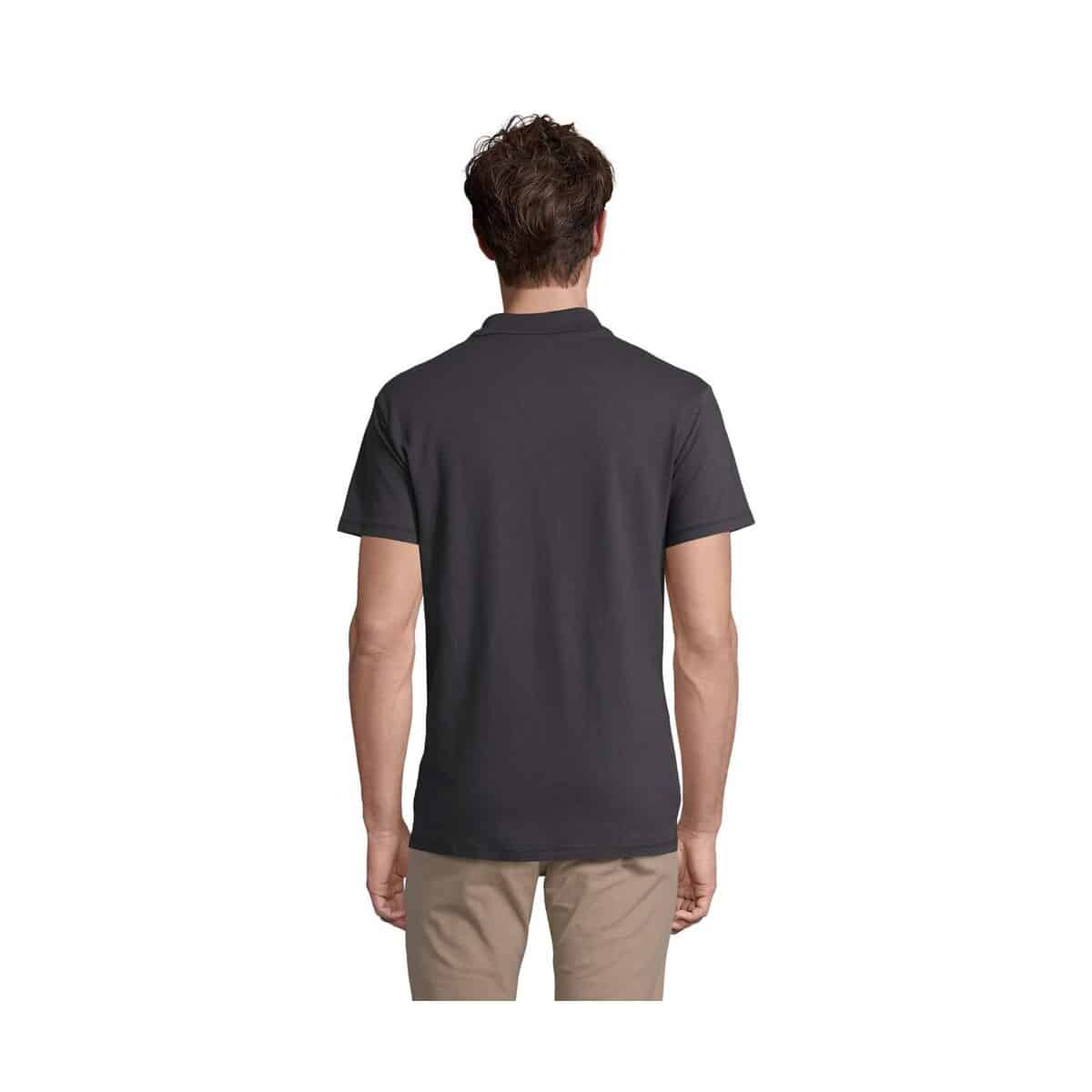 Koszulki polo z logo – spring ii men polo 210g spring ii s11362-mu-back SPRING II MEN Polo 210g SPRING II s11362-mu-back