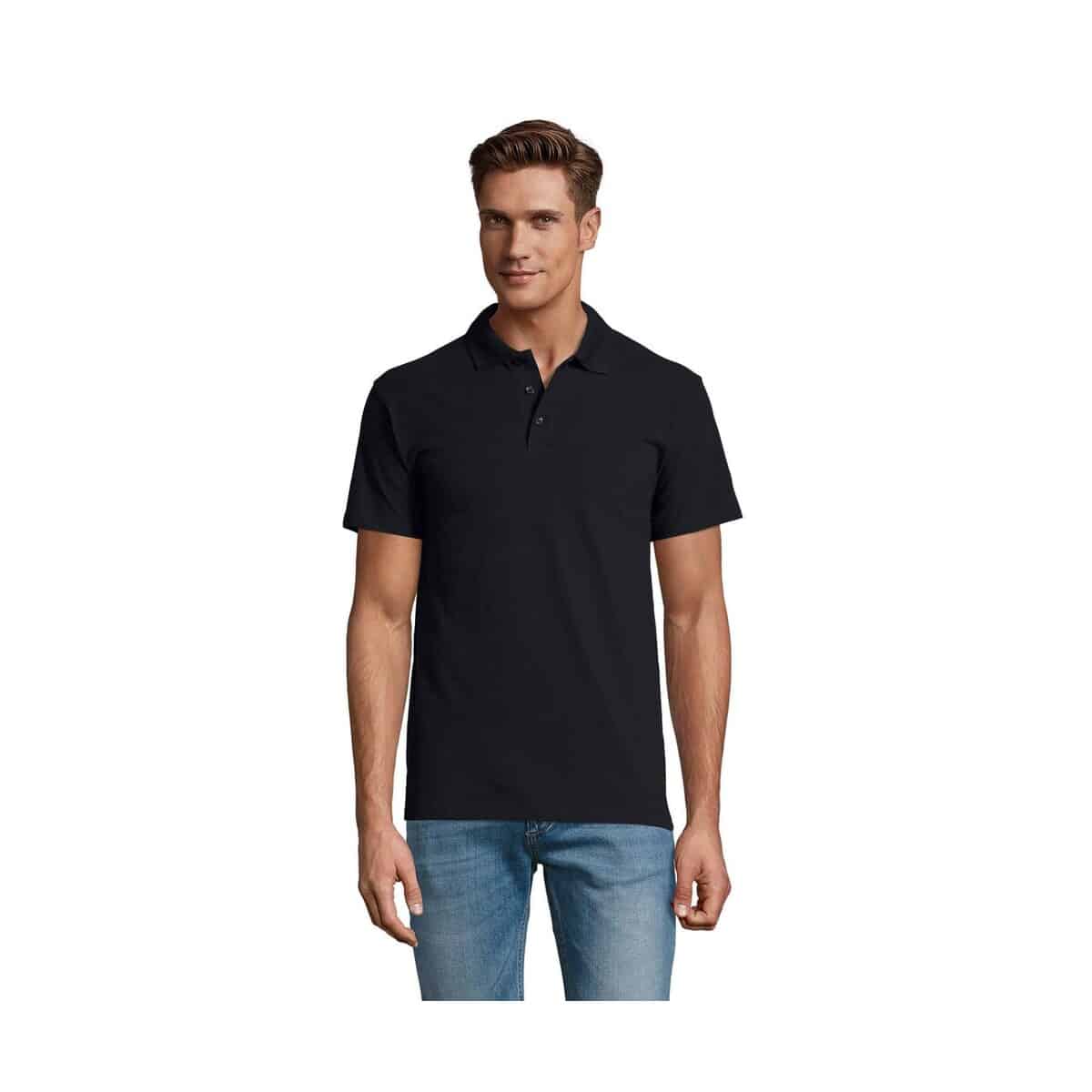 Koszulki polo z logo – spring ii men polo 210g spring ii s11362-ny SPRING II MEN Polo 210g SPRING II s11362-ny