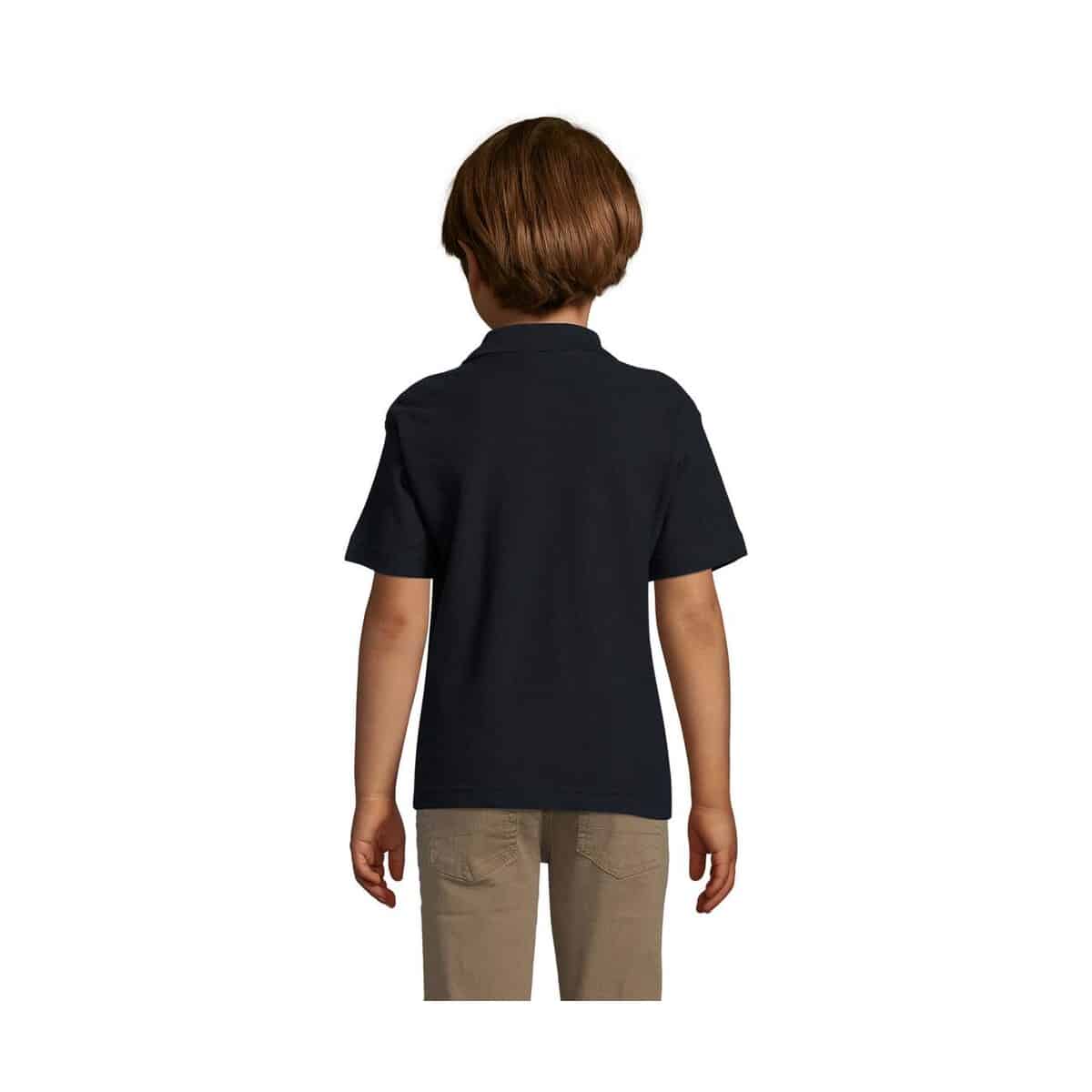 Koszulki polo z logo – summer ii kids polo 170g summer ii kids s11344-ny-back SUMMER II KIDS Polo 170g SUMMER II KIDS s11344-ny-back