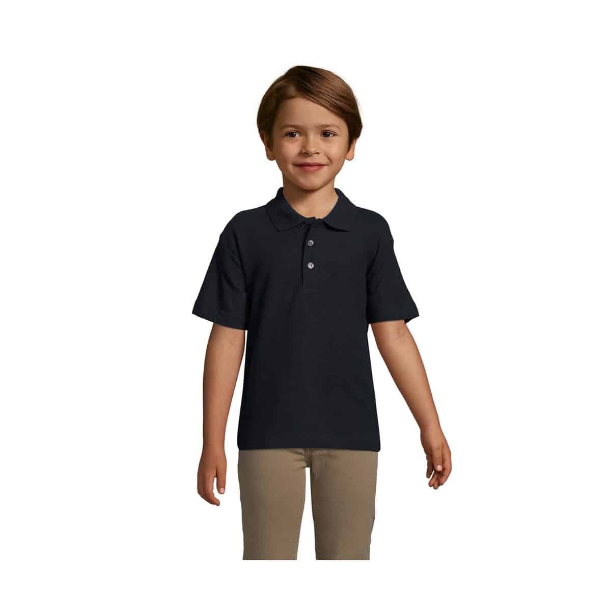 Koszulki polo z logo – summer ii kids polo 170g summer ii kids s11344-ny SUMMER II KIDS Polo 170g SUMMER II KIDS s11344-ny