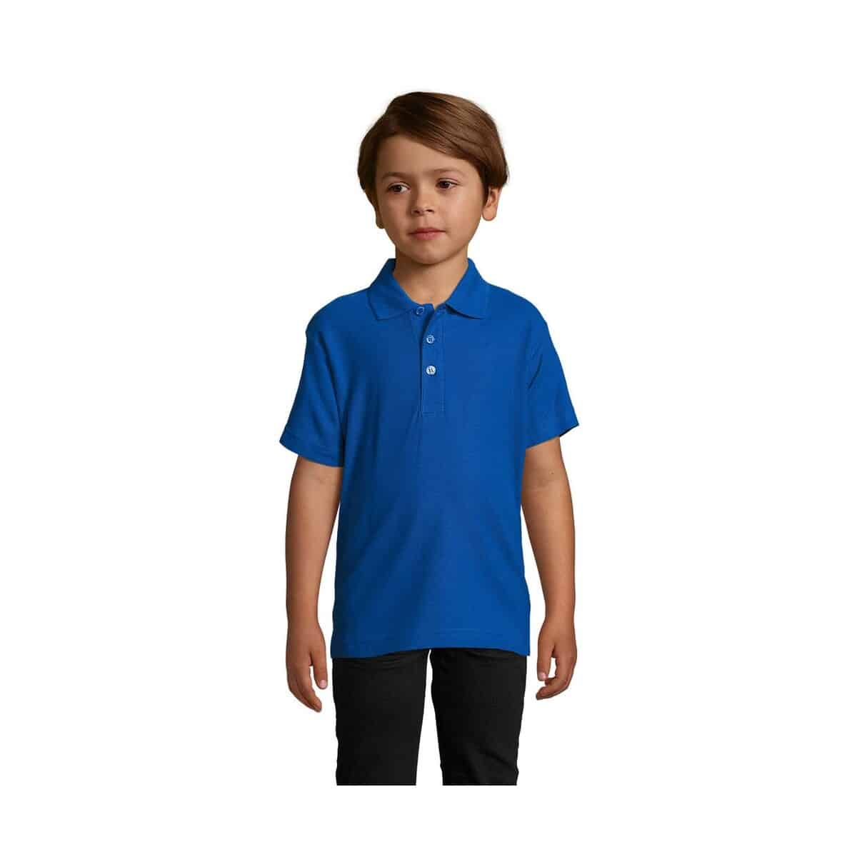 Koszulki polo z logo – summer ii kids polo 170g summer ii kids s11344-rb SUMMER II KIDS Polo 170g SUMMER II KIDS s11344-rb