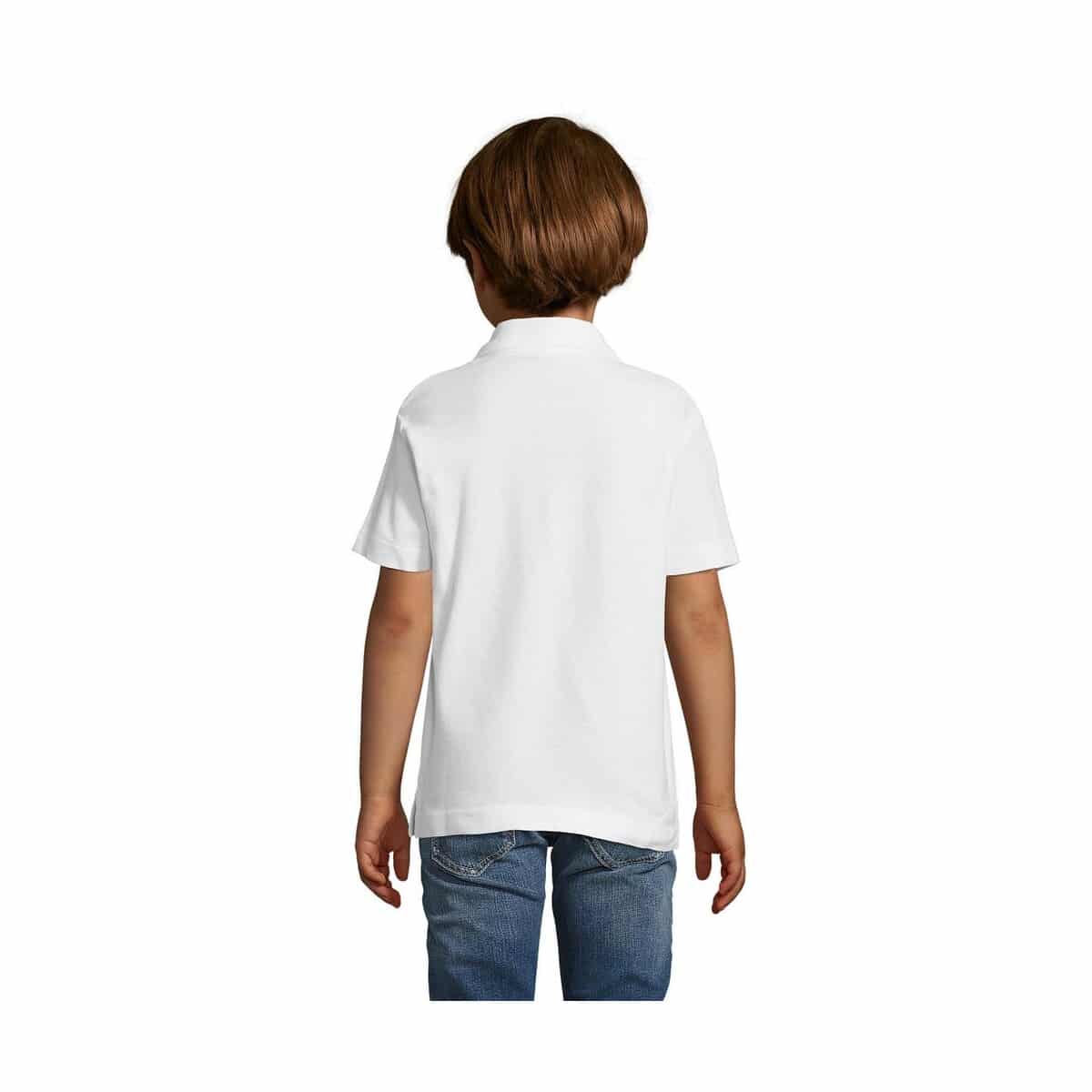 Koszulki polo z logo – summer ii kids polo 170g summer ii kids s11344-wh-back SUMMER II KIDS Polo 170g SUMMER II KIDS s11344-wh-back