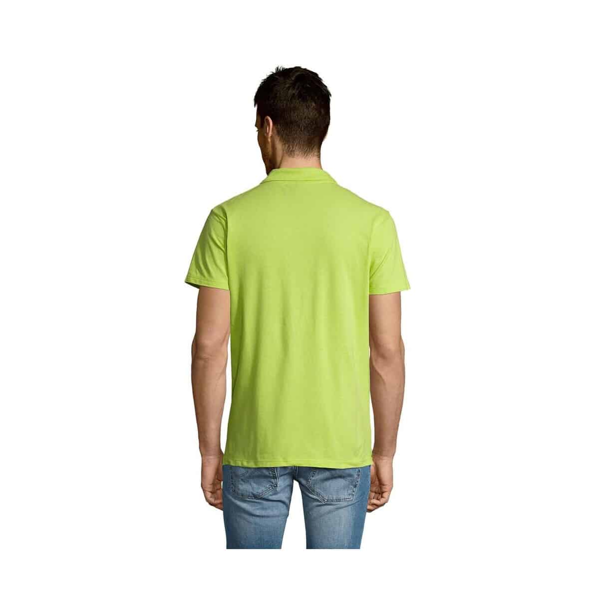 Koszulki polo z logo – summer ii men polo 170g summer ii s11342-ag-back SUMMER II MEN polo 170g SUMMER II s11342-ag-back