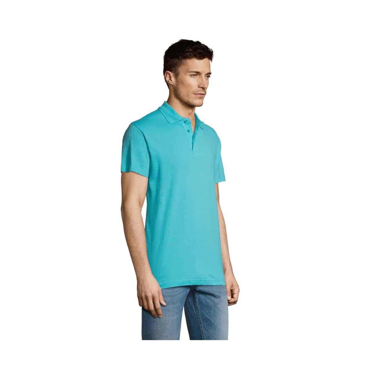 Koszulki polo z logo – summer ii men polo 170g summer ii s11342-al-side SUMMER II MEN polo 170g SUMMER II s11342-al-side