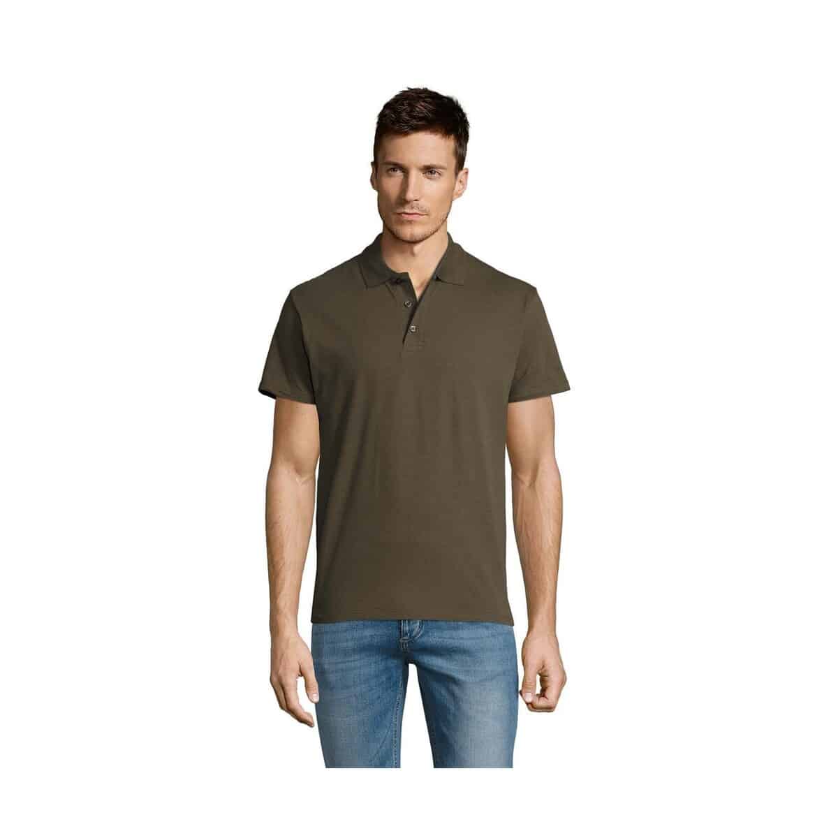 Koszulki polo z logo – summer ii men polo 170g summer ii s11342-ar SUMMER II MEN polo 170g SUMMER II s11342-ar