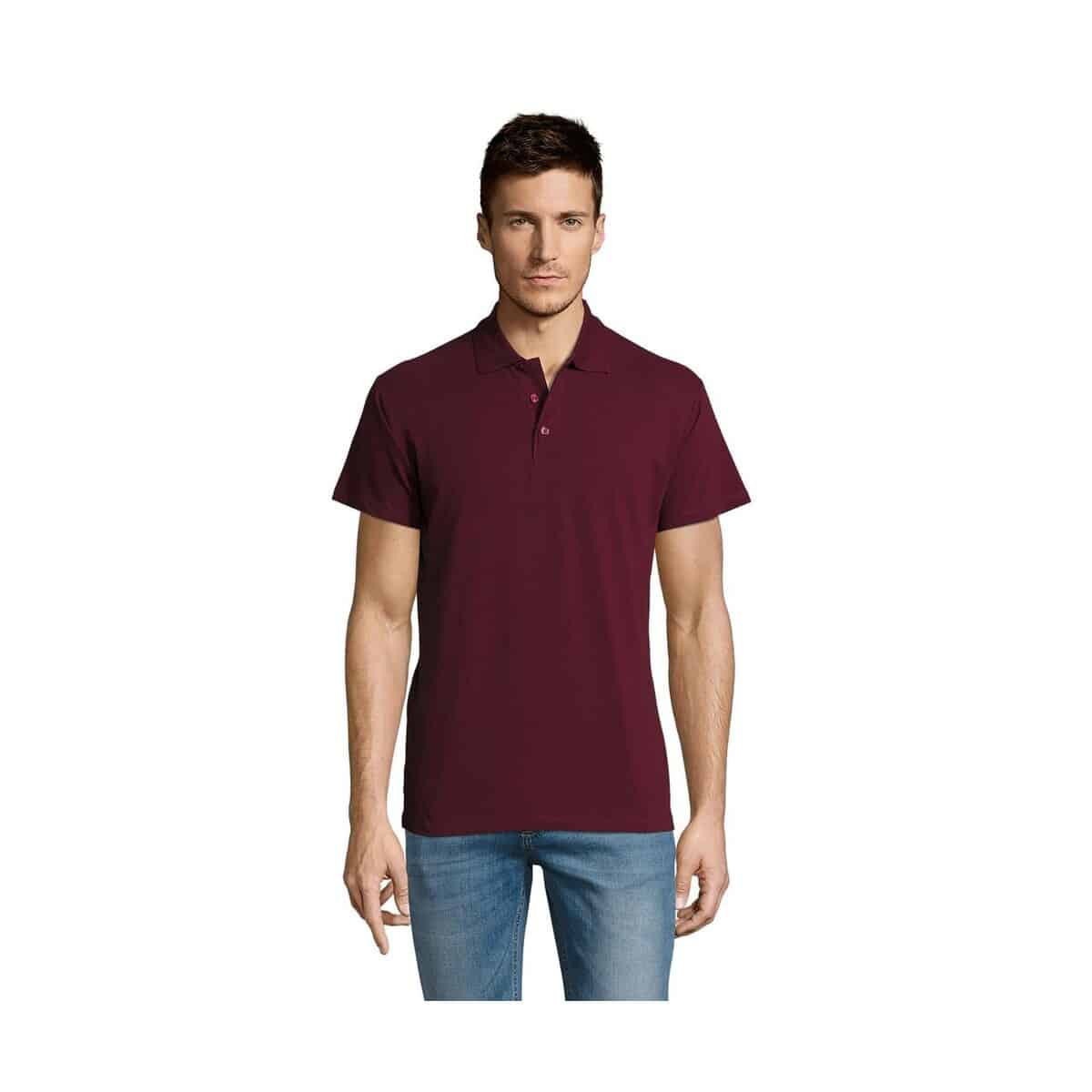 Koszulki polo z logo – summer ii men polo 170g summer ii s11342-bg SUMMER II MEN polo 170g SUMMER II s11342-bg