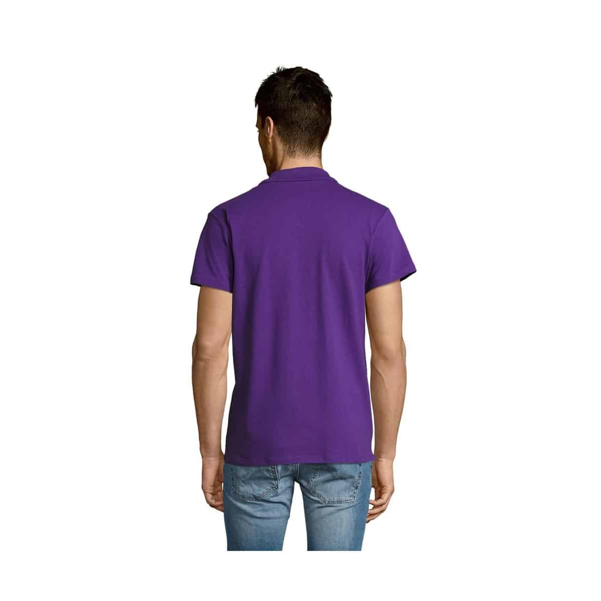 Koszulki polo z logo – summer ii men polo 170g summer ii s11342-da-back SUMMER II MEN polo 170g SUMMER II s11342-da-back