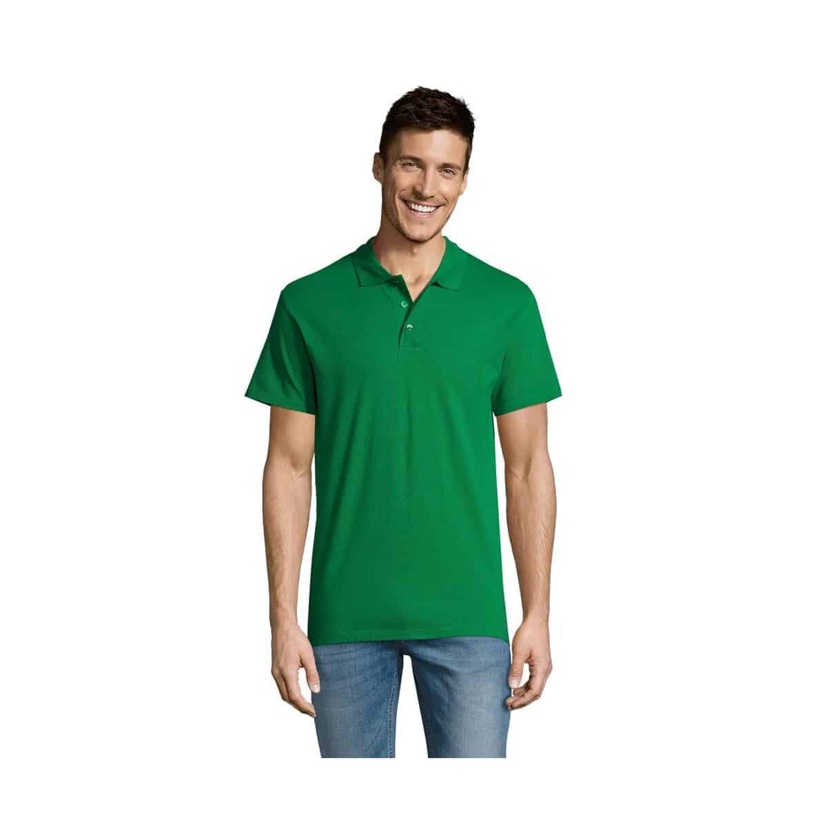 Koszulki polo z logo – summer ii men polo 170g summer ii s11342-kg SUMMER II MEN polo 170g SUMMER II s11342-kg