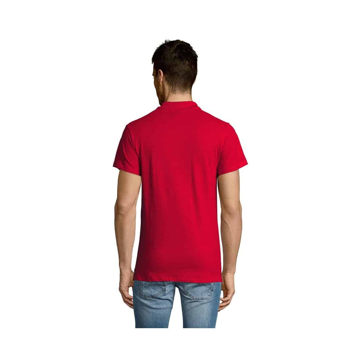 Koszulki polo z logo – summer ii men polo 170g summer ii s11342-rd-back SUMMER II MEN polo 170g SUMMER II s11342-rd-back