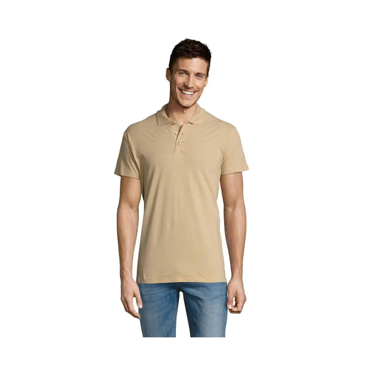 Koszulki polo z logo – summer ii men polo 170g summer ii s11342-sa SUMMER II MEN polo 170g SUMMER II s11342-sa