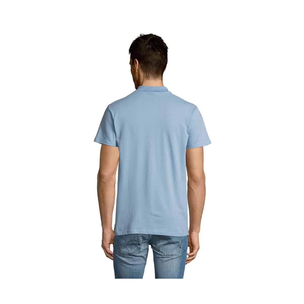 Koszulki polo z logo – summer ii men polo 170g summer ii s11342-sp-back SUMMER II MEN polo 170g SUMMER II s11342-sp-back