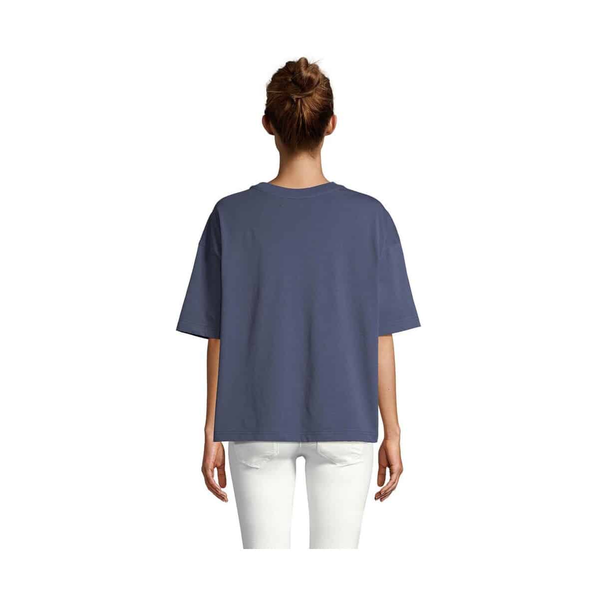 Koszulki z logo – boxy women t-shirt oversize boxy women s03807-dm-back BOXY WOMEN T-SHIRT OVERSIZE BOXY WOMEN s03807-dm-back