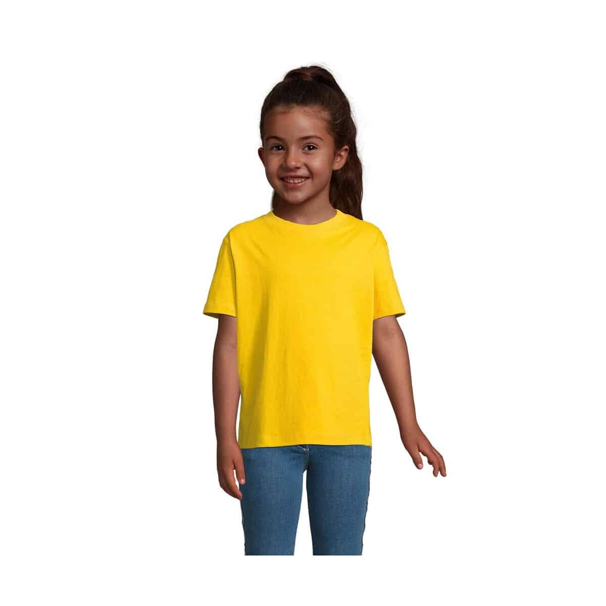 Koszulki z logo – imperial dziecięcy t-shirt imperial kids s11770-go IMPERIAL Dziecięcy T-SHIRT IMPERIAL KIDS s11770-go
