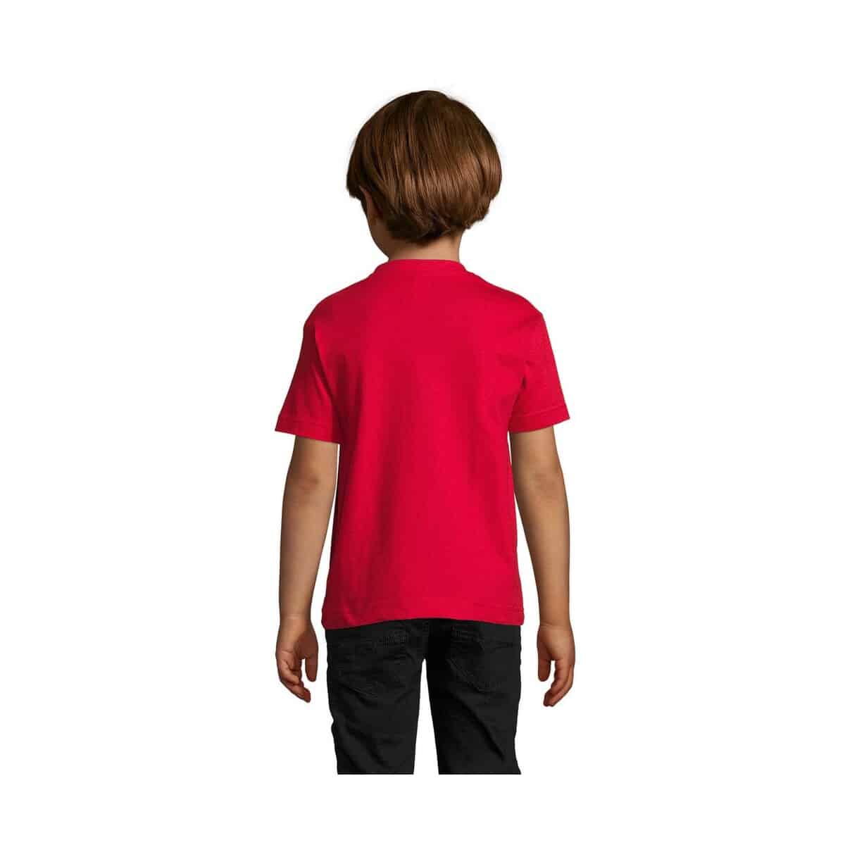 Koszulki z logo – imperial dziecięcy t-shirt imperial kids s11770-rd-back IMPERIAL Dziecięcy T-SHIRT IMPERIAL KIDS s11770-rd-back