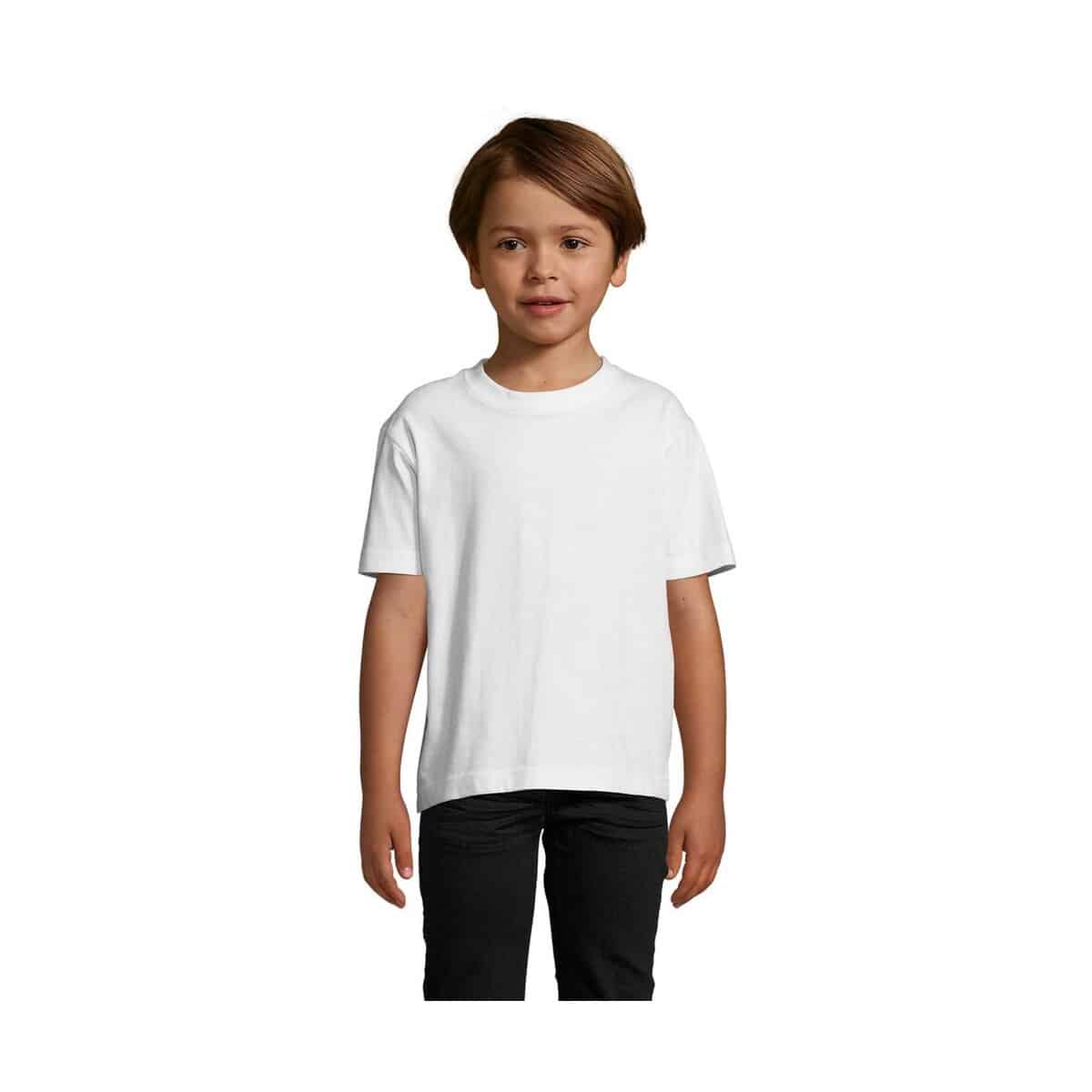 Koszulki z logo – imperial dziecięcy t-shirt imperial kids s11770-wh IMPERIAL Dziecięcy T-SHIRT IMPERIAL KIDS s11770-wh