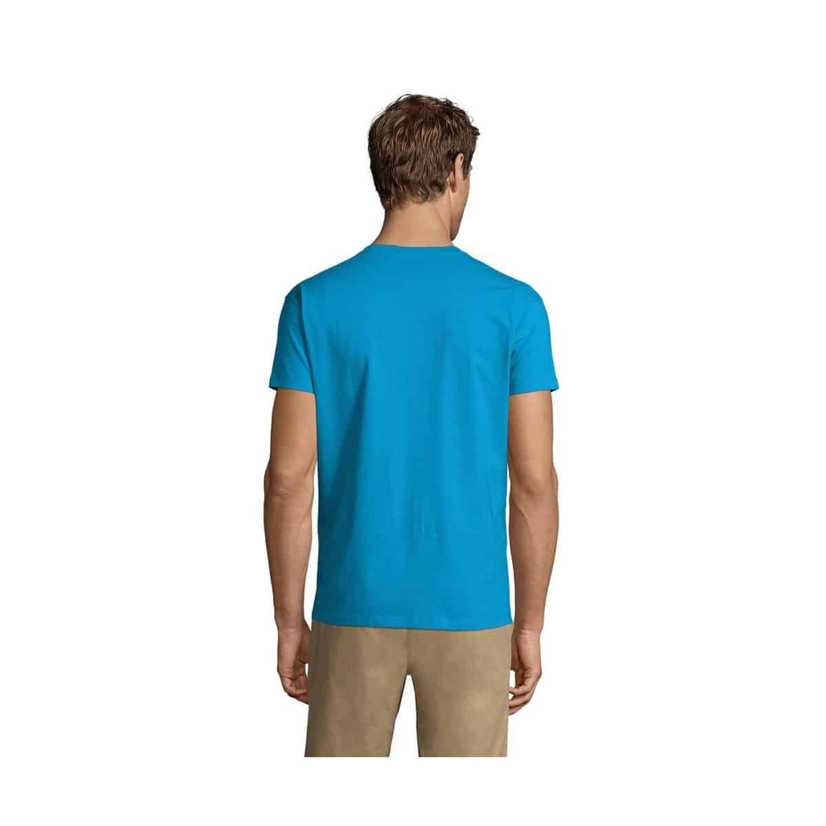 Koszulki z logo – imperial men t-shirt 190g imperial s11500-aq-back IMPERIAL MEN T-Shirt 190g IMPERIAL s11500-aq-back