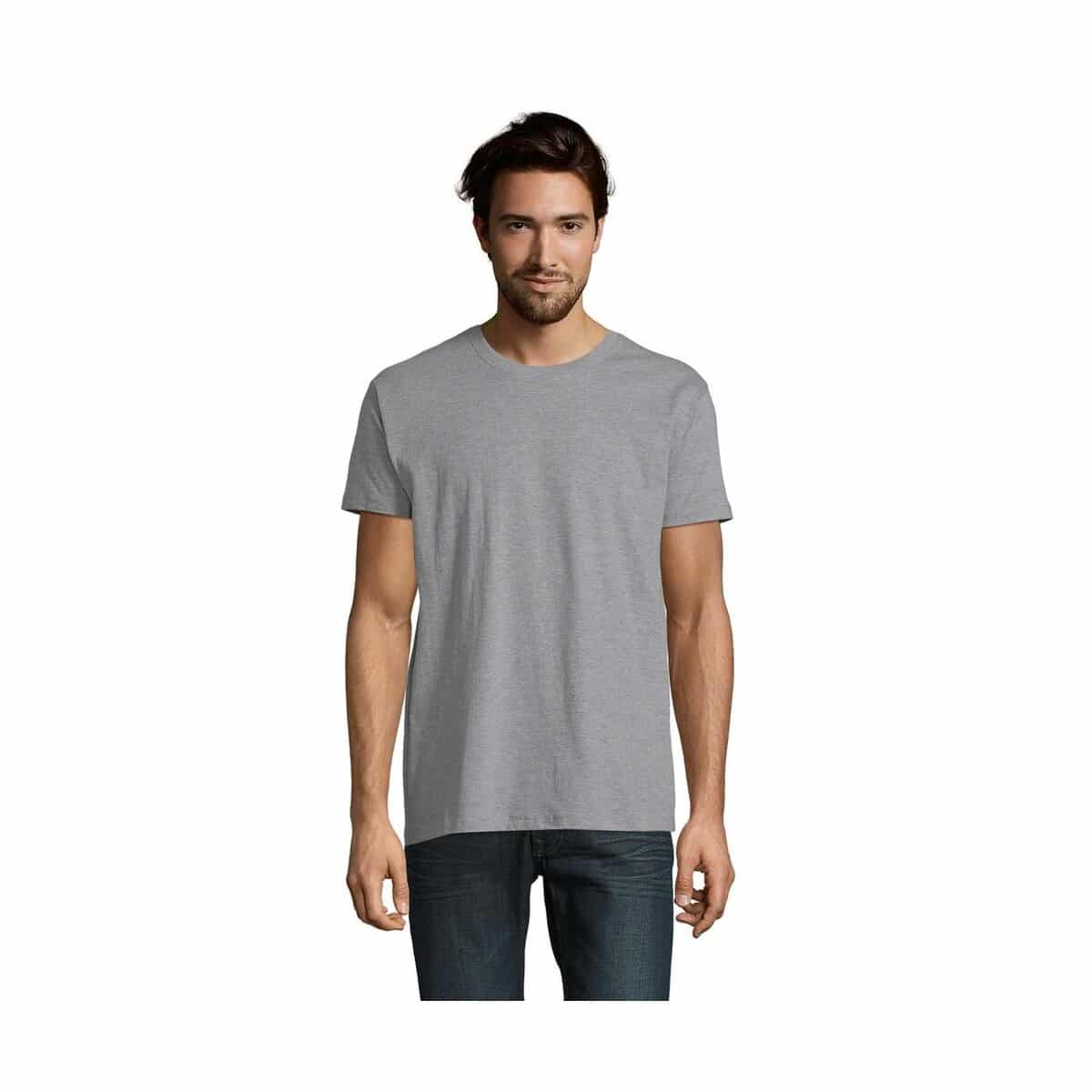 Koszulki z logo – imperial men t-shirt 190g imperial s11500-gm IMPERIAL MEN T-Shirt 190g IMPERIAL s11500-gm