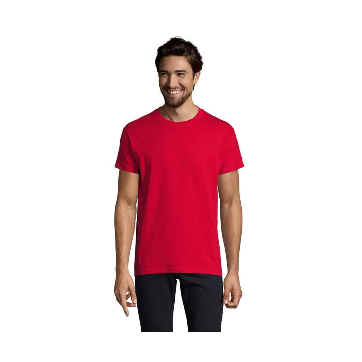 Koszulki z logo – imperial men t-shirt 190g imperial s11500-rd IMPERIAL MEN T-Shirt 190g IMPERIAL s11500-rd