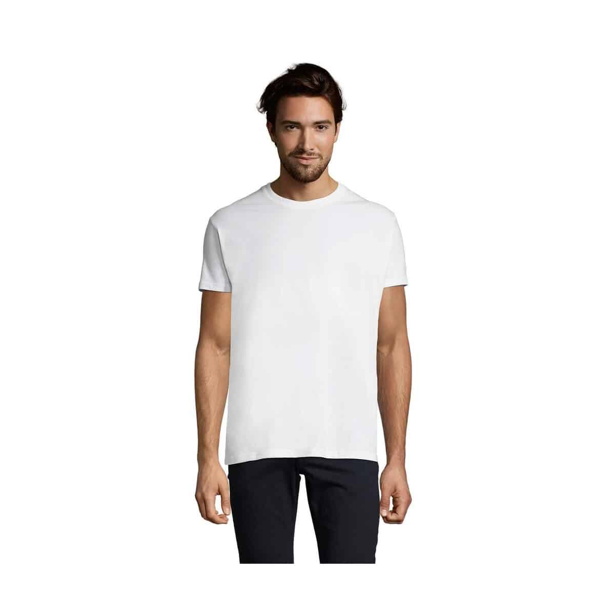 Koszulki z logo – imperial men t-shirt 190g imperial s11500-wh IMPERIAL MEN T-Shirt 190g IMPERIAL s11500-wh