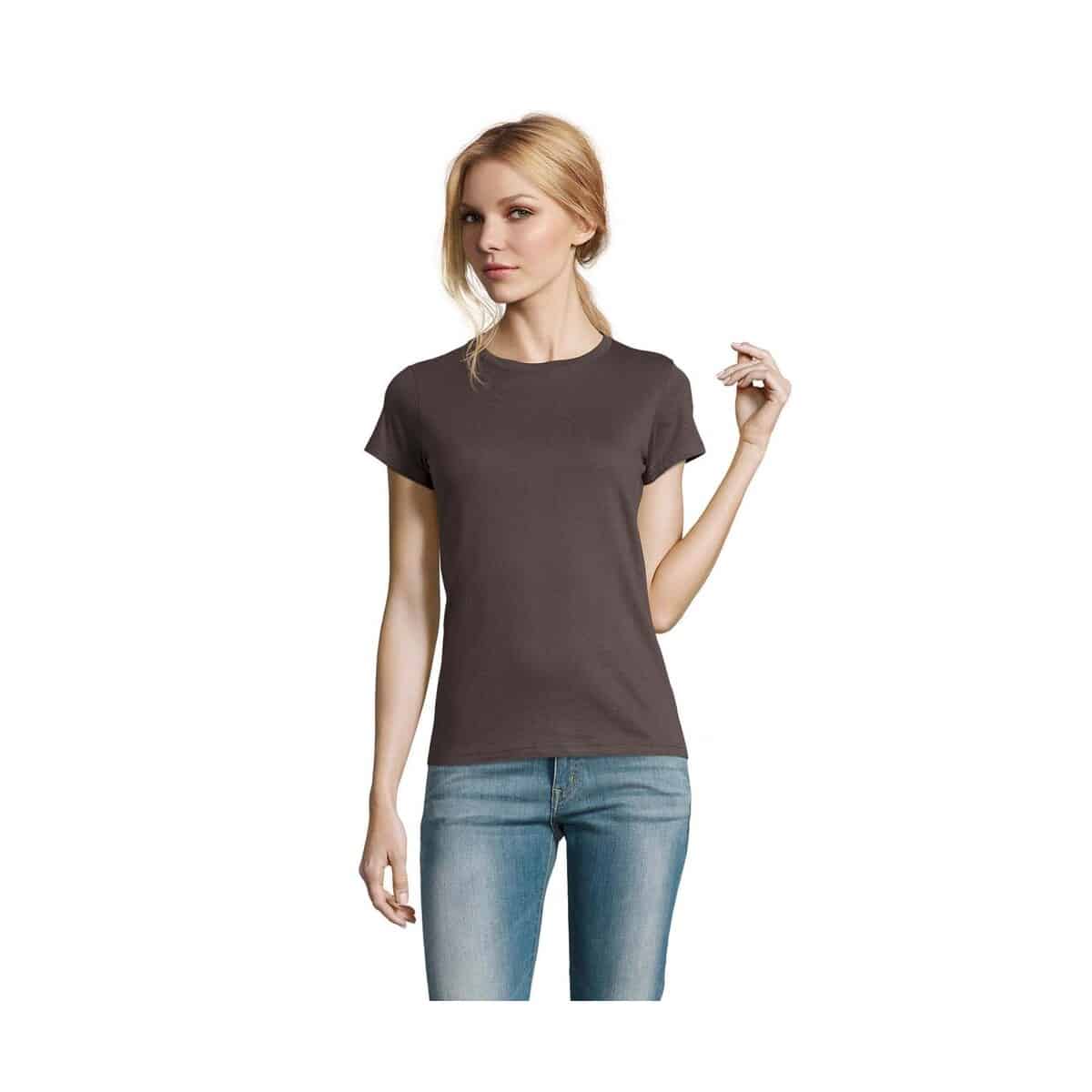 Koszulki z logo – imperial women 190g imperial women s11502-dg IMPERIAL WOMEN 190g IMPERIAL WOMEN s11502-dg