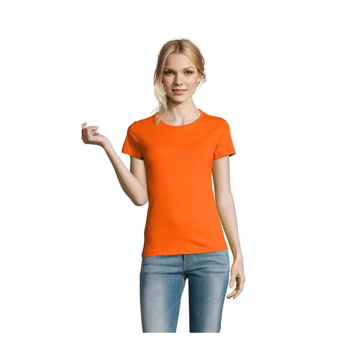 Koszulki z logo – imperial women 190g imperial women s11502-or IMPERIAL WOMEN 190g IMPERIAL WOMEN s11502-or