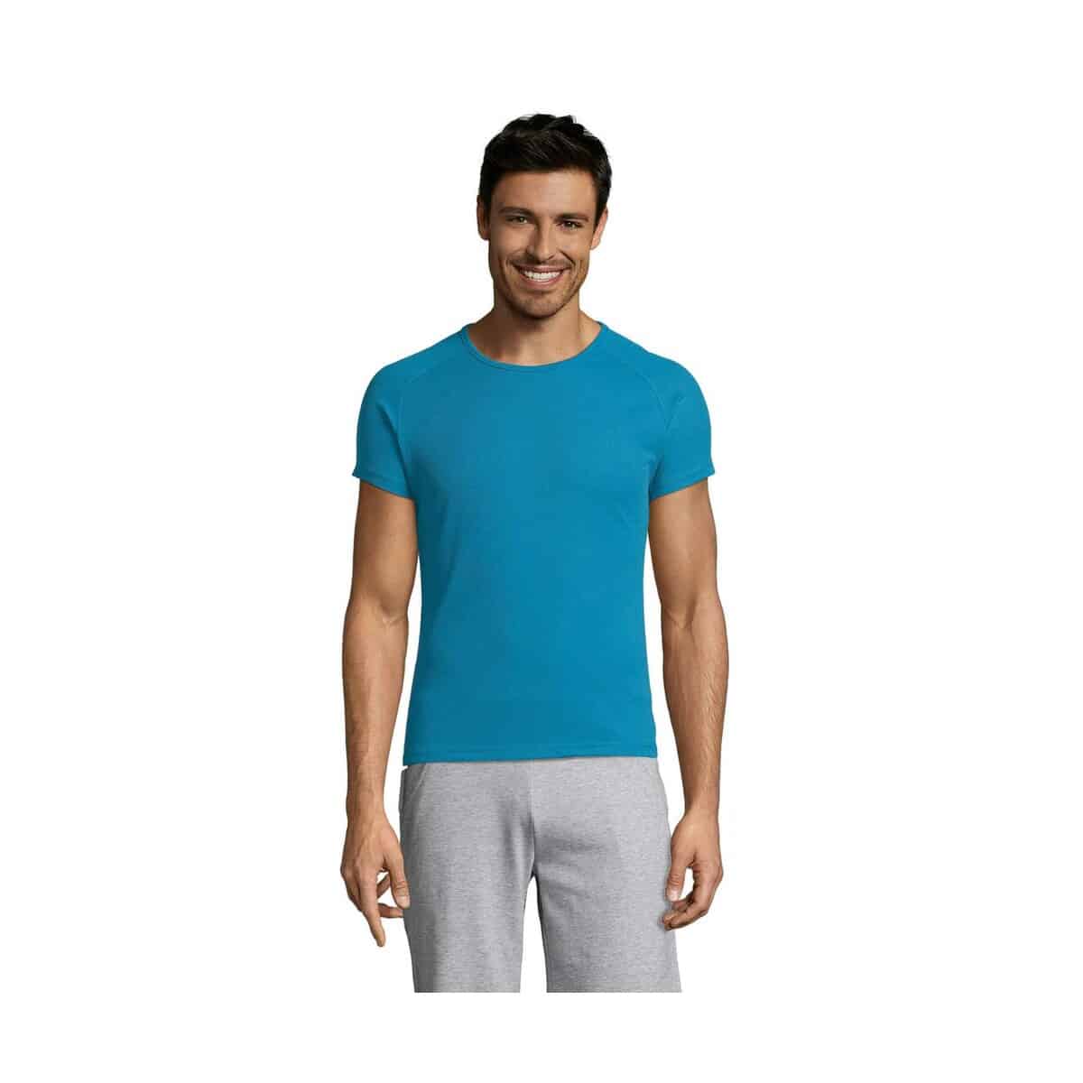 Koszulki z logo – koszulka męska sporty sporty s11939-aq Koszulka męska SPORTY SPORTY s11939-aq