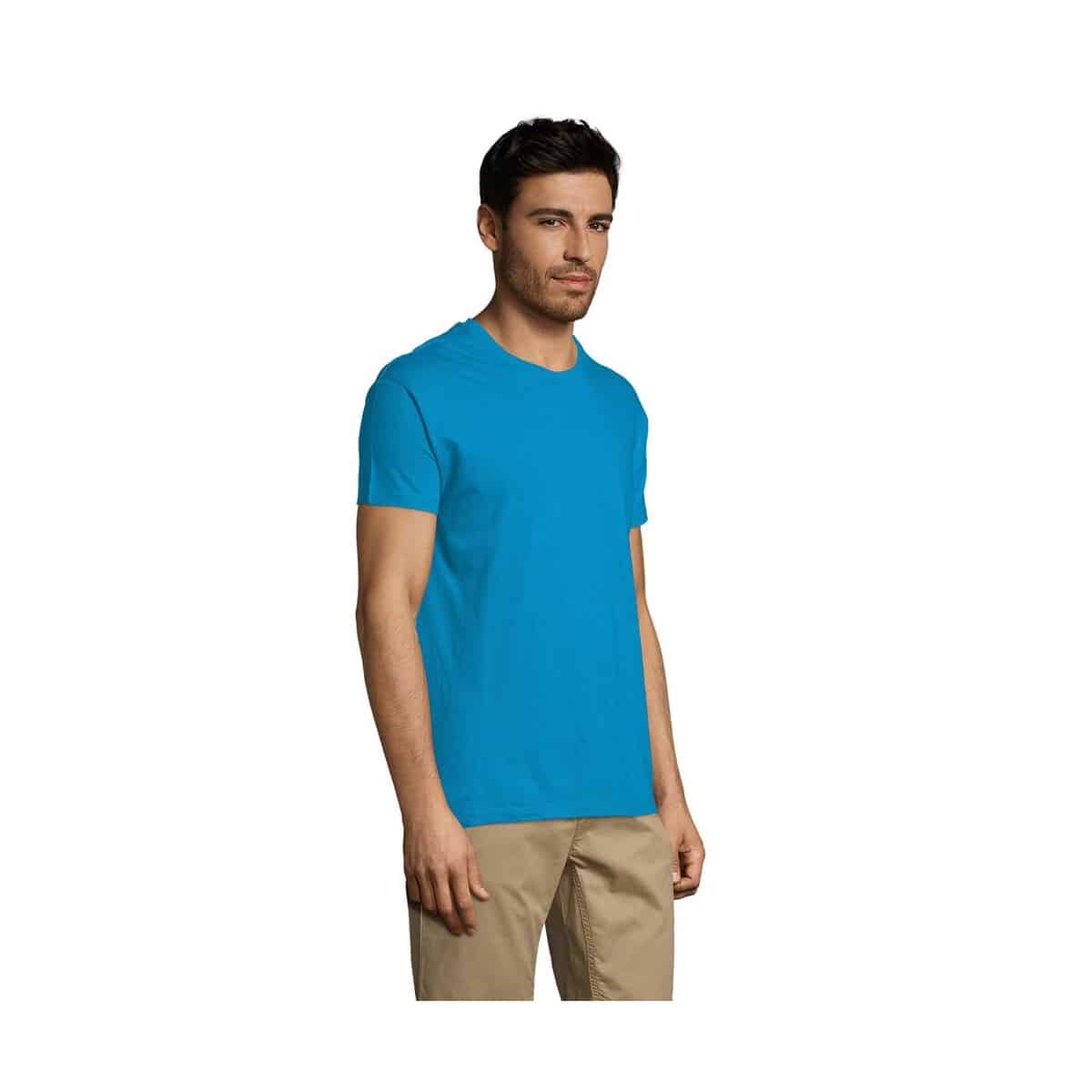 Koszulki z logo – koszulka regent unisex 150g regent s11380-aq-side Koszulka REGENT Unisex 150g REGENT s11380-aq-side