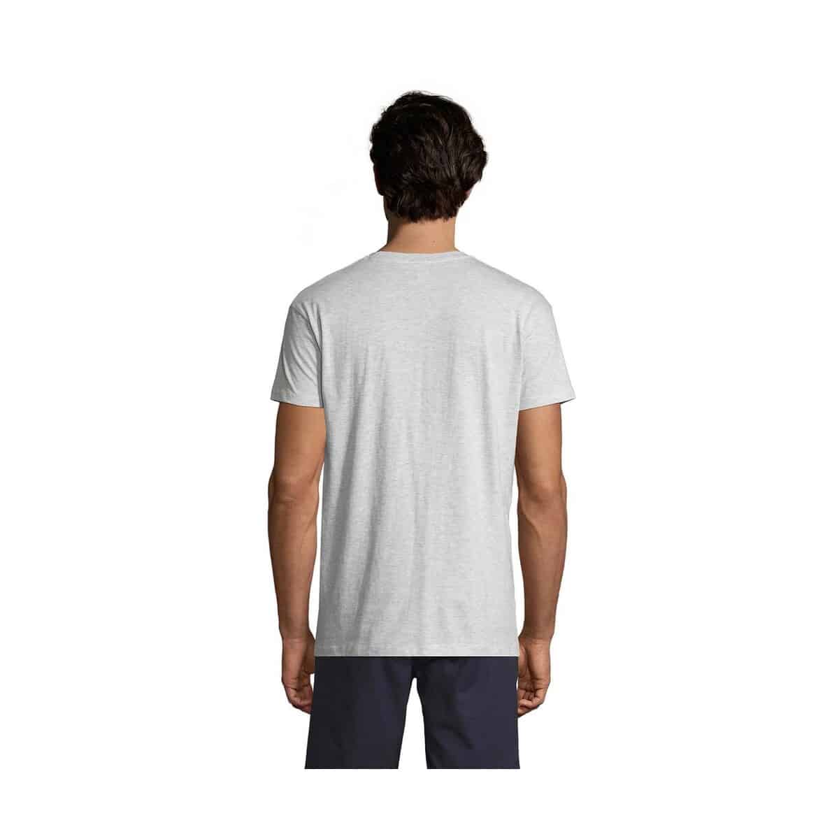 Koszulki z logo – koszulka regent unisex 150g regent s11380-as-back Koszulka REGENT Unisex 150g REGENT s11380-as-back