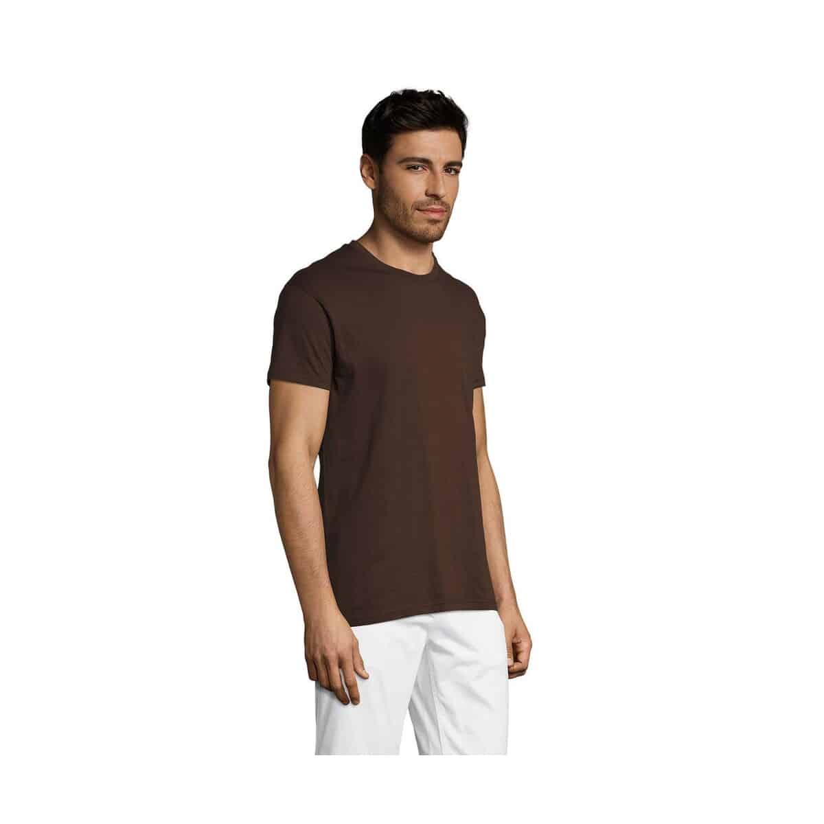 Koszulki z logo – koszulka regent unisex 150g regent s11380-ch-side Koszulka REGENT Unisex 150g REGENT s11380-ch-side