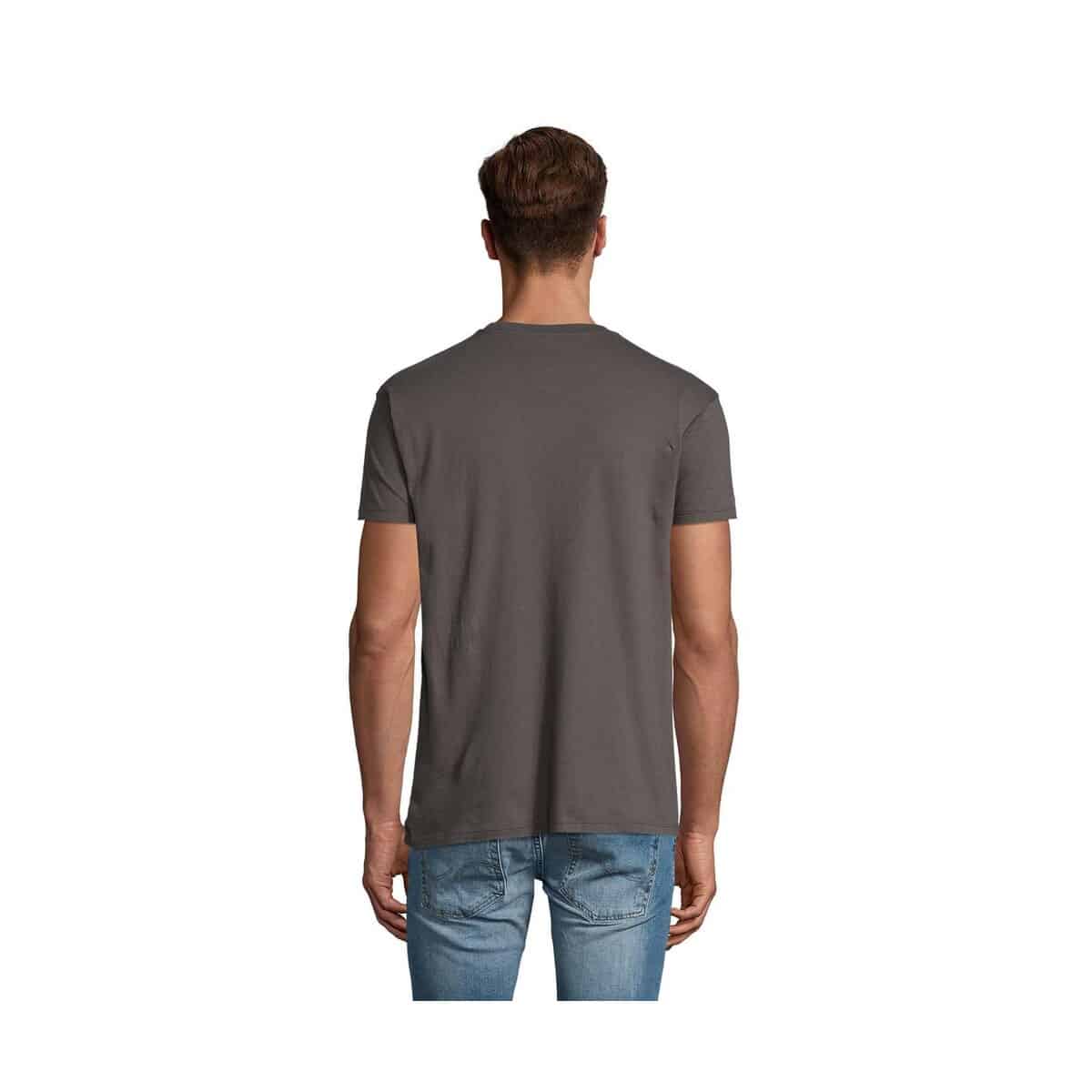 Koszulki z logo – koszulka regent unisex 150g regent s11380-dg-back Koszulka REGENT Unisex 150g REGENT s11380-dg-back