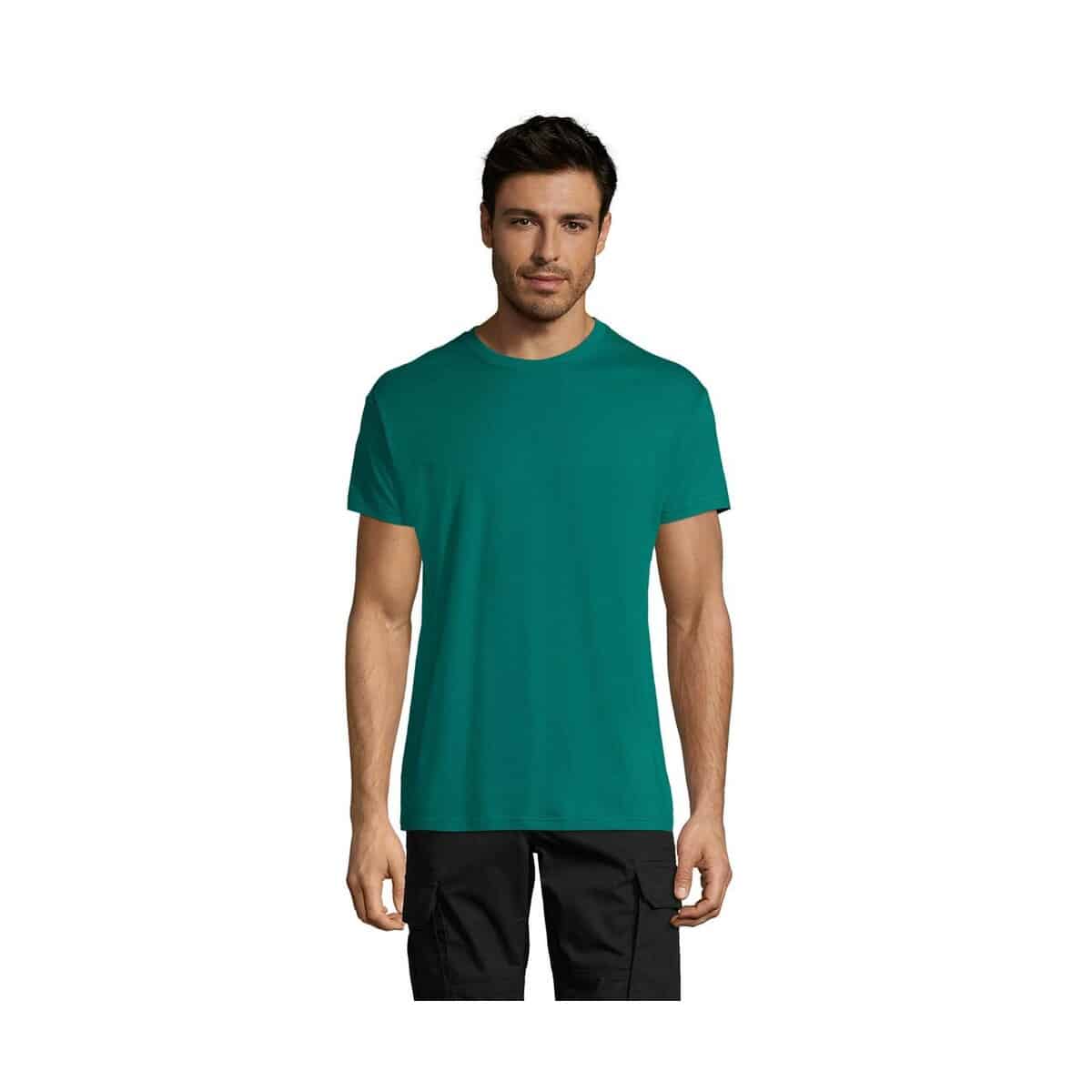 Koszulki z logo – koszulka regent unisex 150g regent s11380-em Koszulka REGENT Unisex 150g REGENT s11380-em
