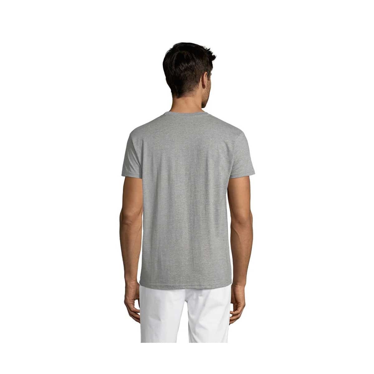 Koszulki z logo – koszulka regent unisex 150g regent s11380-gm-back Koszulka REGENT Unisex 150g REGENT s11380-gm-back