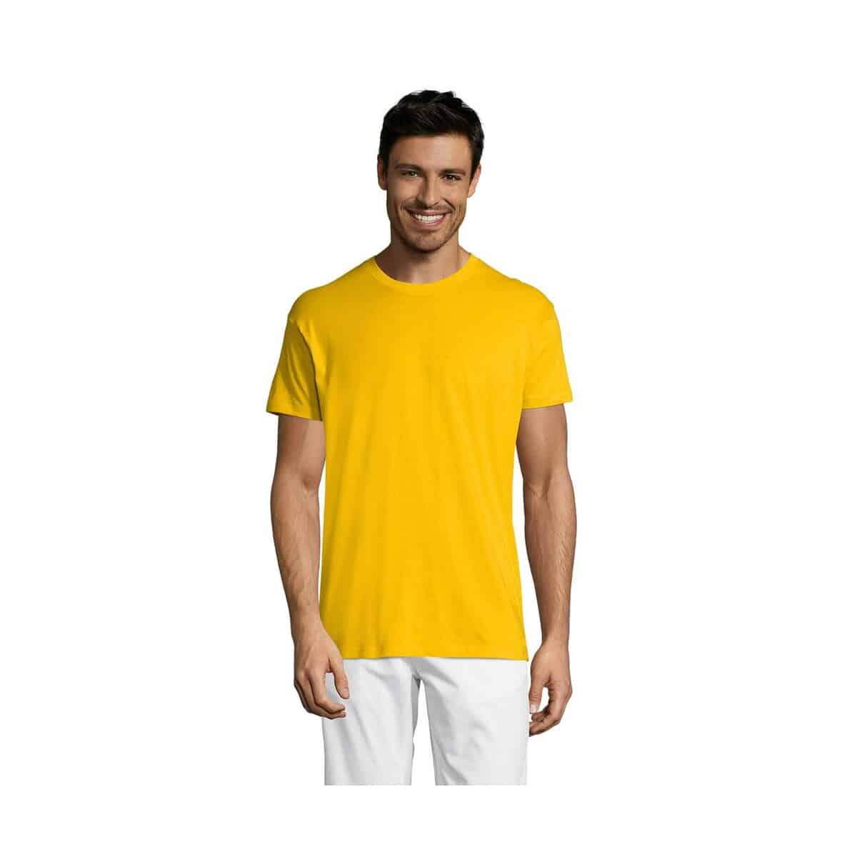 Koszulki z logo – koszulka regent unisex 150g regent s11380-go Koszulka REGENT Unisex 150g REGENT s11380-go