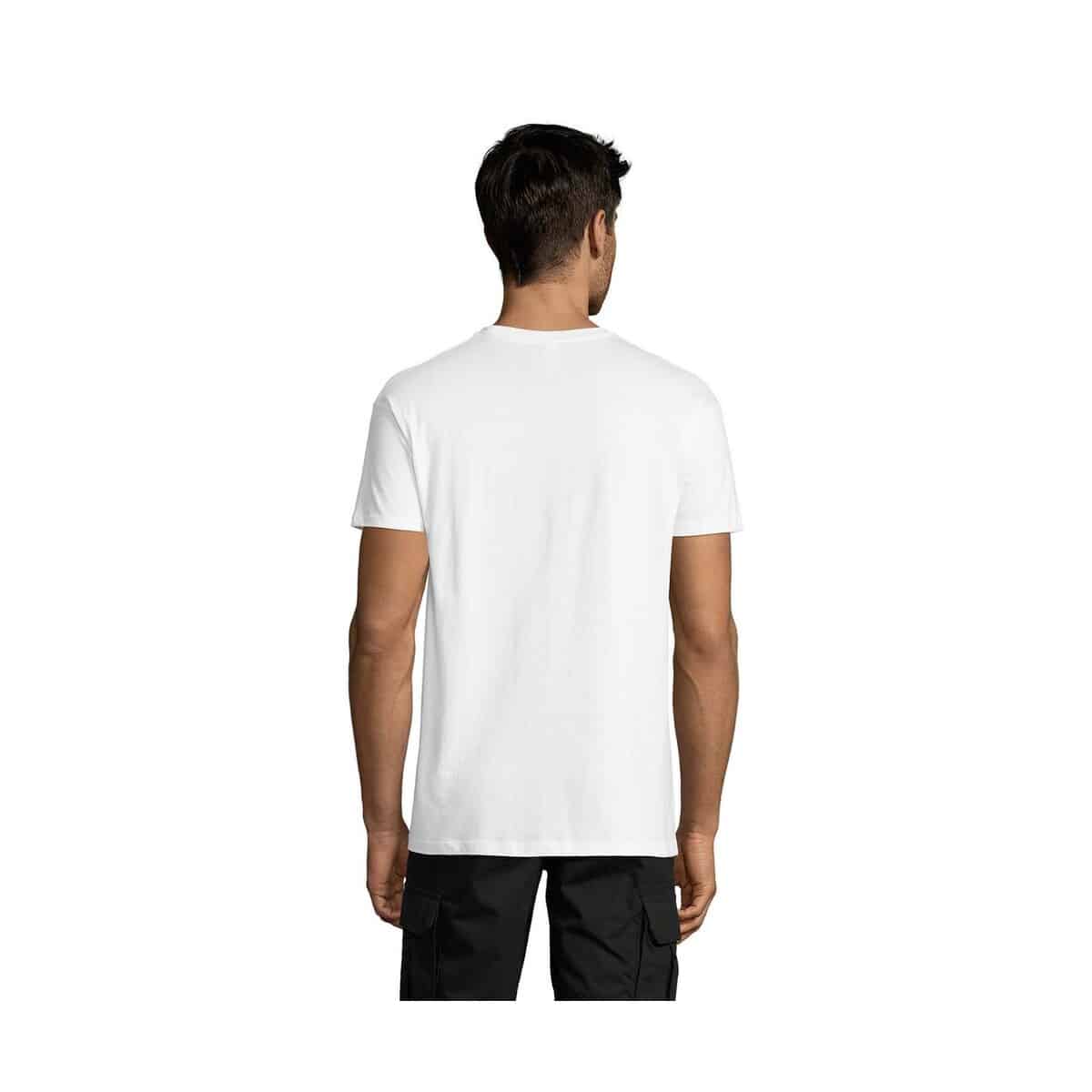 Koszulki z logo – koszulka regent unisex 150g regent s11380-wh-back Koszulka REGENT Unisex 150g REGENT s11380-wh-back
