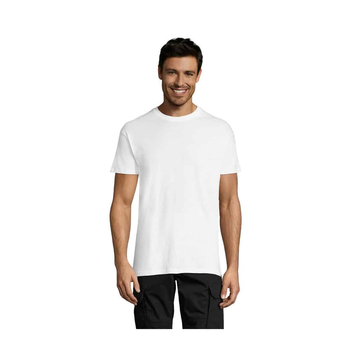 Koszulki z logo – koszulka regent unisex 150g regent s11380-wh Koszulka REGENT Unisex 150g REGENT s11380-wh