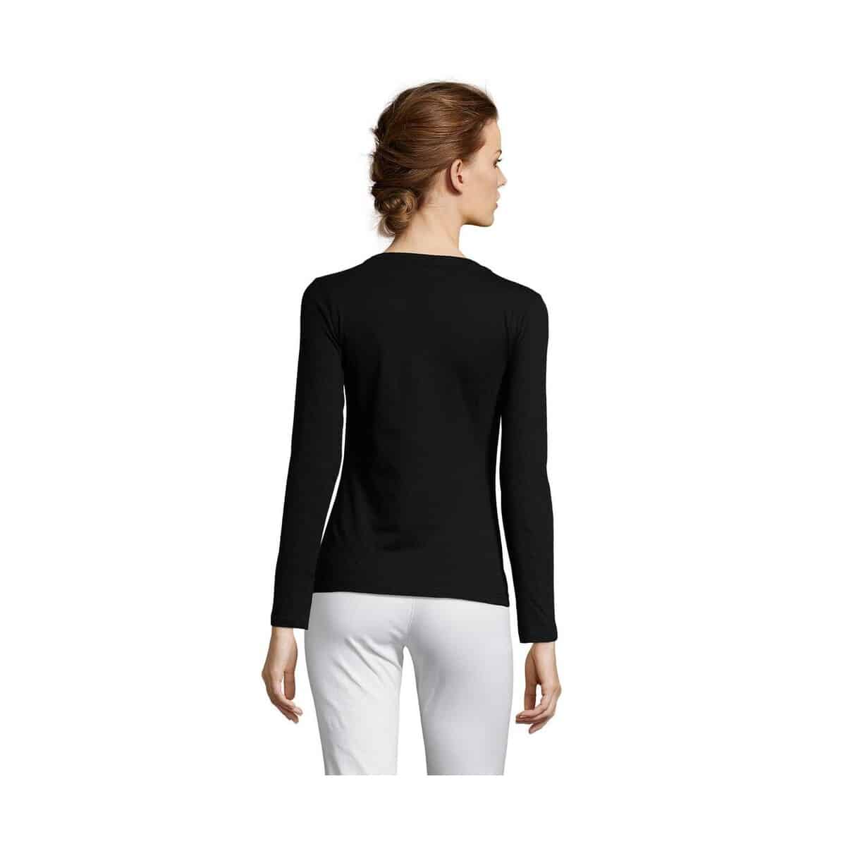 Koszulki z logo – majestic damski t-shirt 150g majestic s11425-db-back MAJESTIC Damski T-SHIRT 150g MAJESTIC s11425-db-back