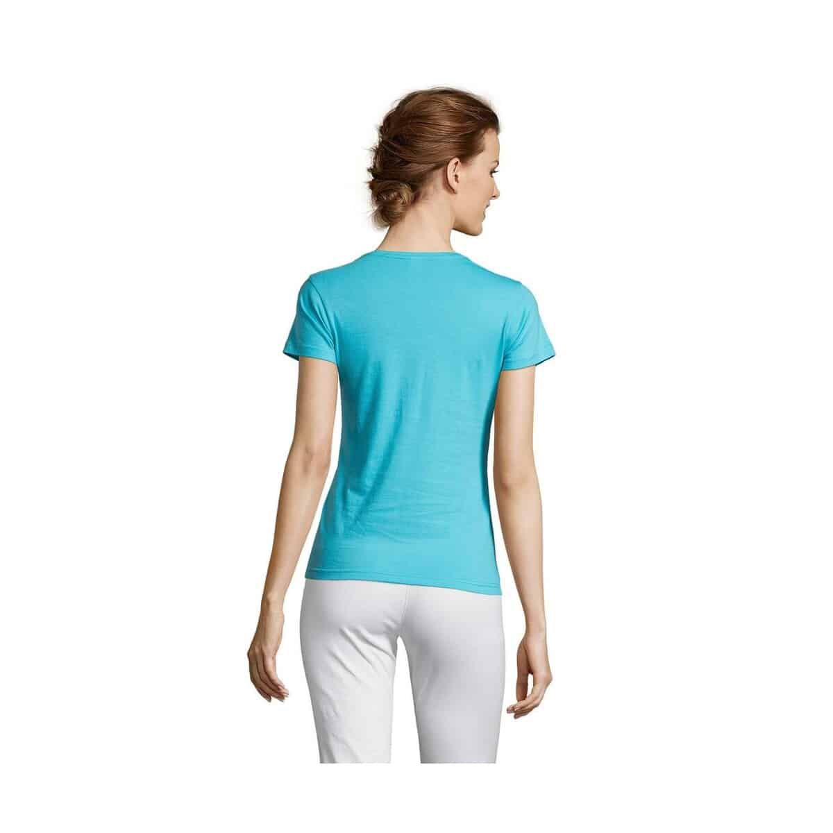 Koszulki z logo – miss damski t-shirt 150g miss s11386-al-back MISS Damski T-SHIRT 150g MISS s11386-al-back