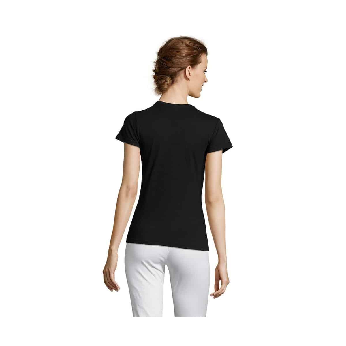 Koszulki z logo – miss damski t-shirt 150g miss s11386-db-back MISS Damski T-SHIRT 150g MISS s11386-db-back