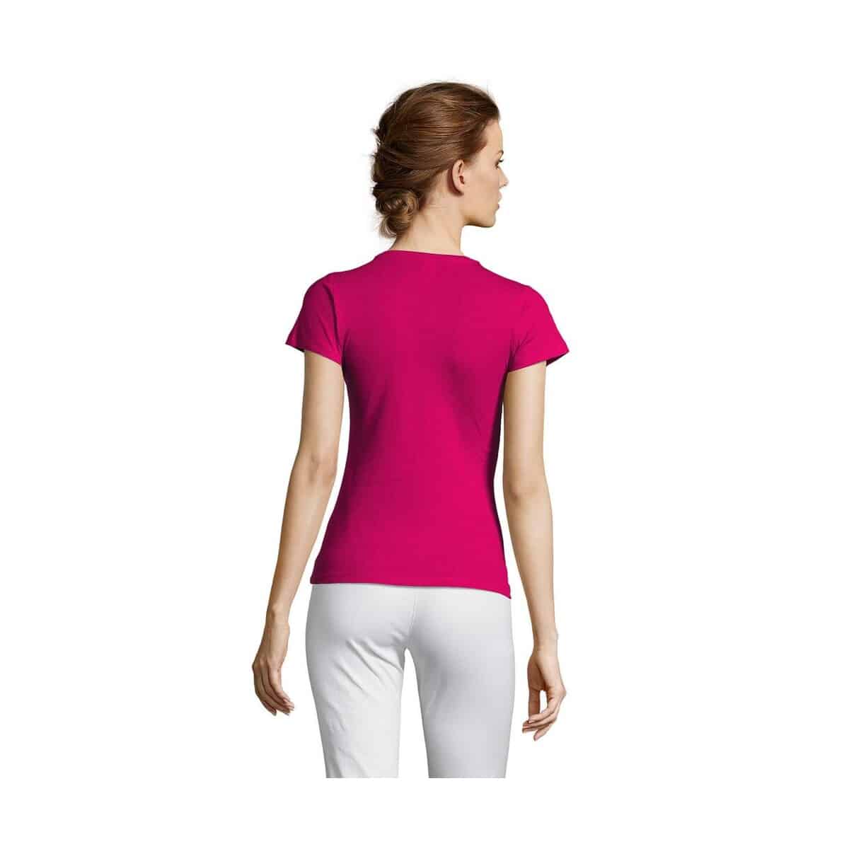 Koszulki z logo – miss damski t-shirt 150g miss s11386-fu-back MISS Damski T-SHIRT 150g MISS s11386-fu-back