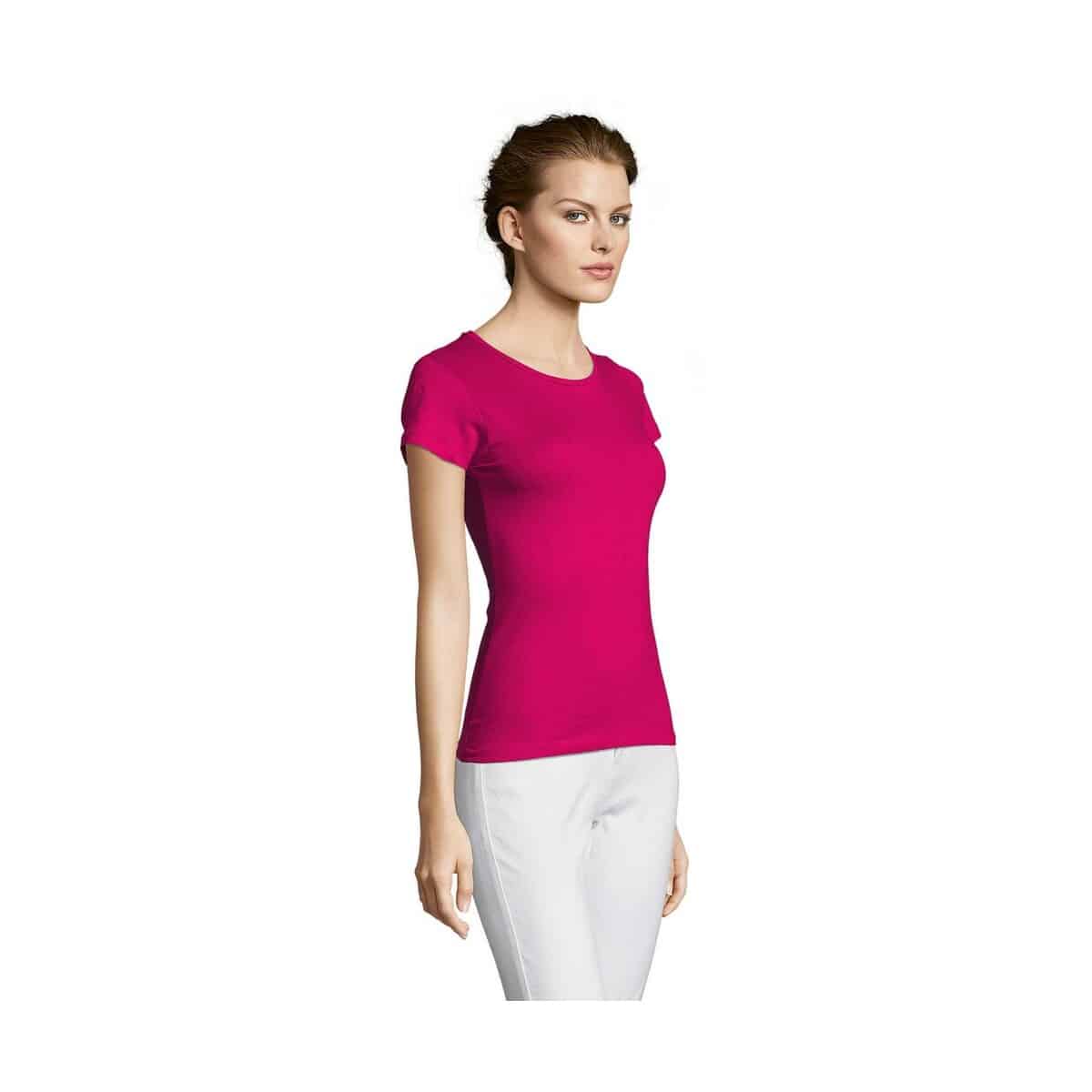 Koszulki z logo – miss damski t-shirt 150g miss s11386-fu-side MISS Damski T-SHIRT 150g MISS s11386-fu-side