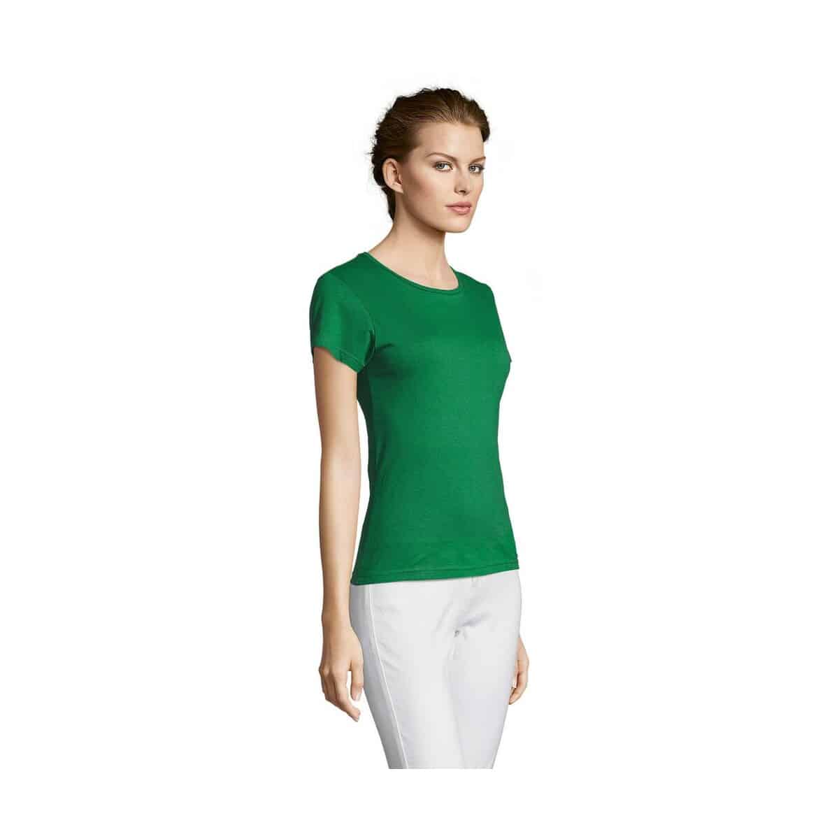 Koszulki z logo – miss damski t-shirt 150g miss s11386-kg-side MISS Damski T-SHIRT 150g MISS s11386-kg-side