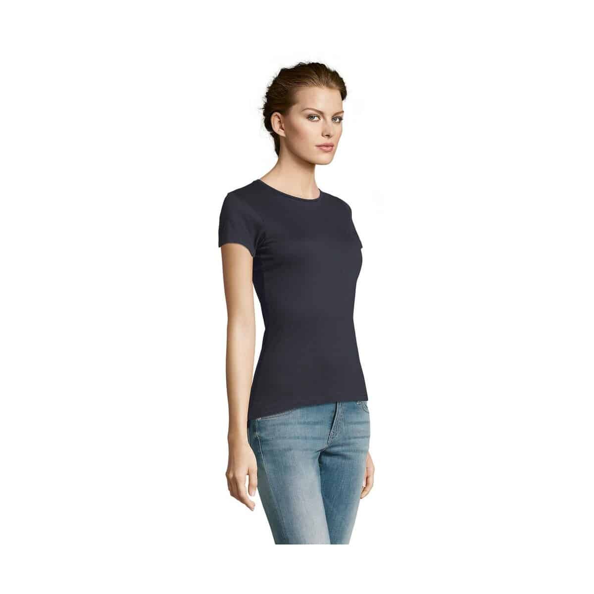 Koszulki z logo – miss damski t-shirt 150g miss s11386-ny-side MISS Damski T-SHIRT 150g MISS s11386-ny-side