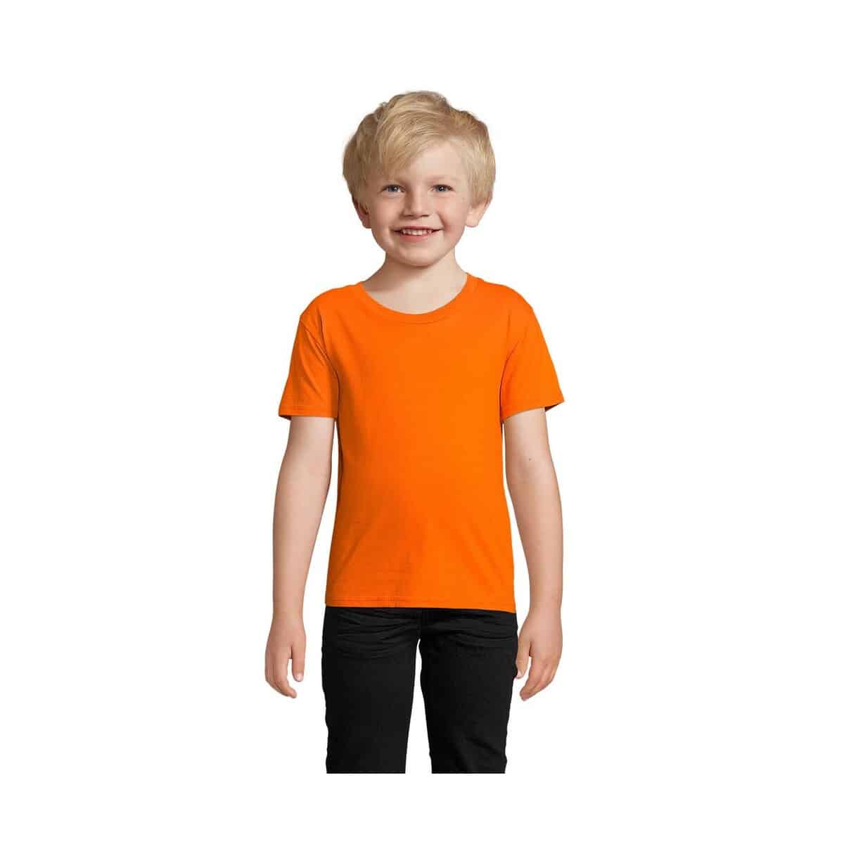 Koszulki z logo – pioneer dziecięcy t-shirt pioneer kids s03578-or PIONEER Dziecięcy T-SHIRT PIONEER KIDS s03578-or